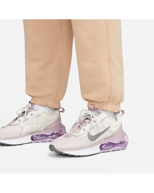 Nike Natural (Wmns) Sportswear Phoenix Fleece High-Waisted Oversized Tracksuit Bottoms 'Hemp'