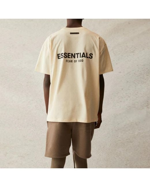 Fear Of God Natural Ss21 Short Sleeve Tee for men