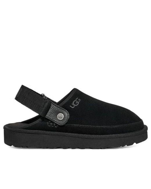 Ugg Black Clog Flip-Flops And Sandals for men