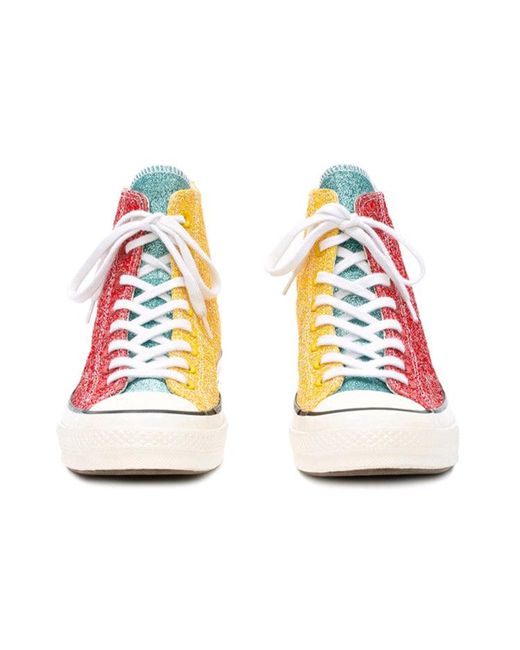 Converse Red Jw Anderson X Chuck 70 Hi 'Glitter Pack for men