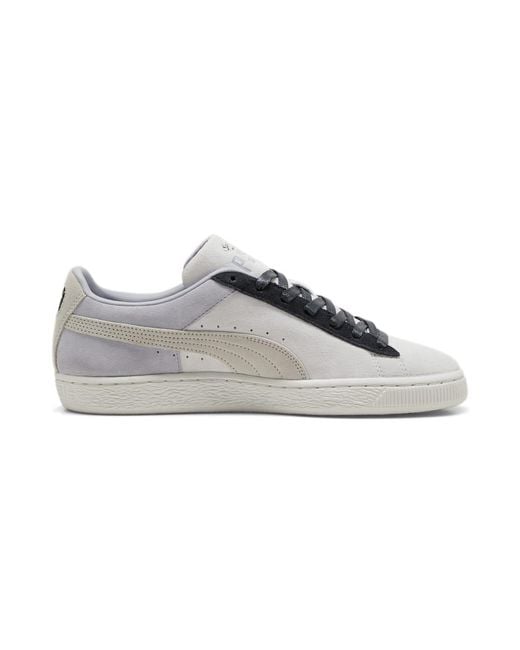 PUMA White Suede Iconix Mist' for men