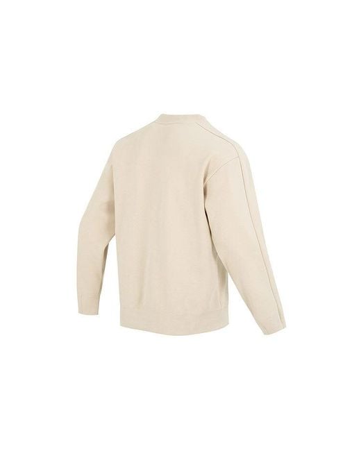 PUMA White T7 Mock Neck Crew Dk for men