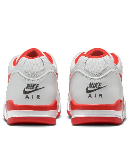 Nike White Air Flight 89 Low 'Pure Platinum Picante' for men