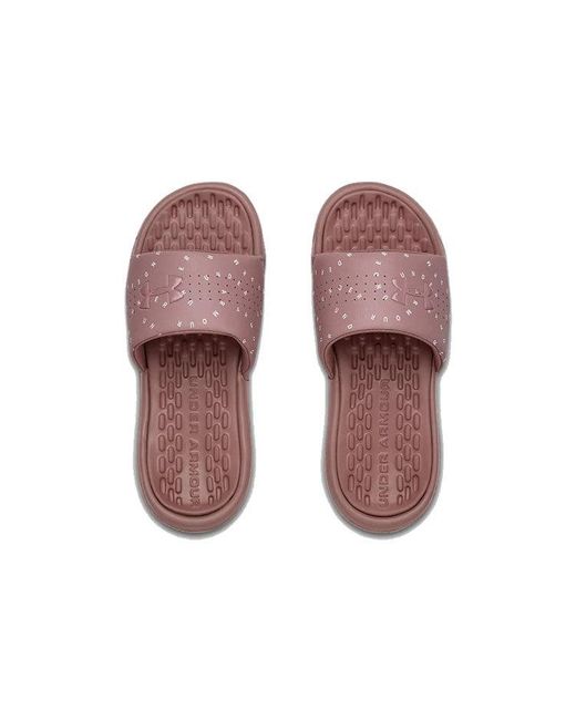 Under Armour Pink (Wmns) Playmaker Micro Slippers