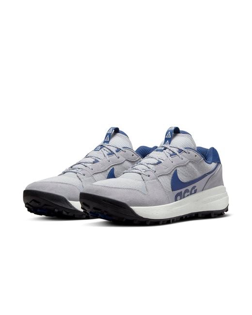 Nike Blue Acg Lowcate 'Wolf' for men