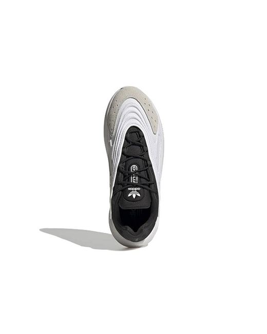 Adidas White Ozelia Shoes for men