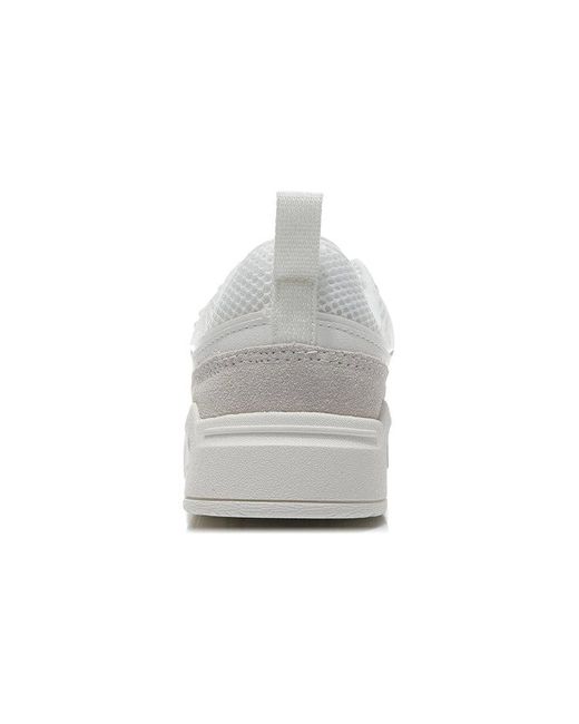 Li-ning White (Wmns) Ace Low 'Snow'