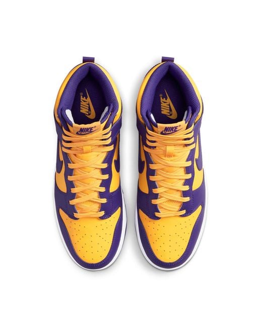 Nike Blue Dunk High Retro Shoe for men