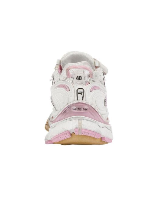 Balenciaga White (Wmns) Runner Sneakers Baby Mesh And Nylon'