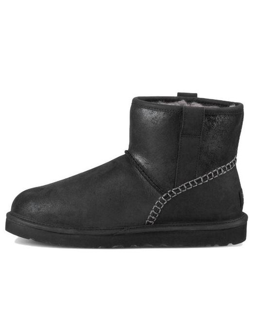 Ugg Black Australia Classic Mini Stitch for men