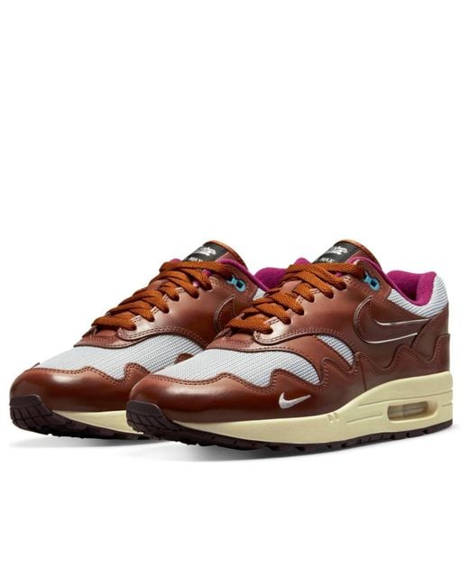 Nike Brown X Patta Air Max 1 'Dark Russet' for men