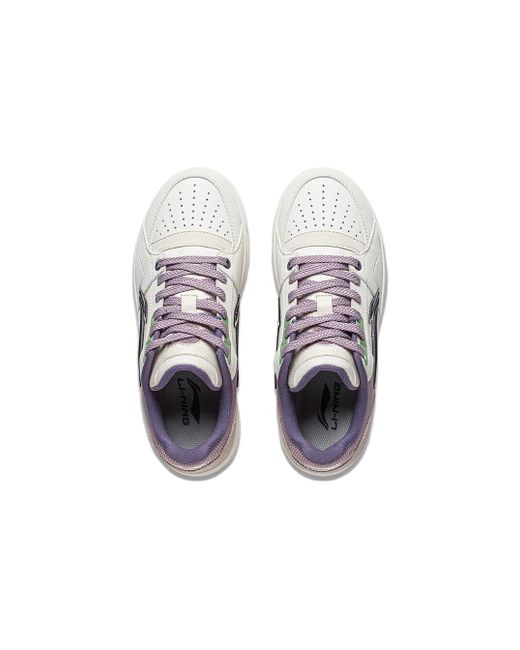 Li-ning White (Wmns) Tianji 2.0 Mauve'