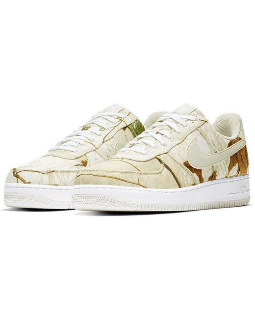 Realtree X Force 1 Low 'white Camo' for Men | Lyst