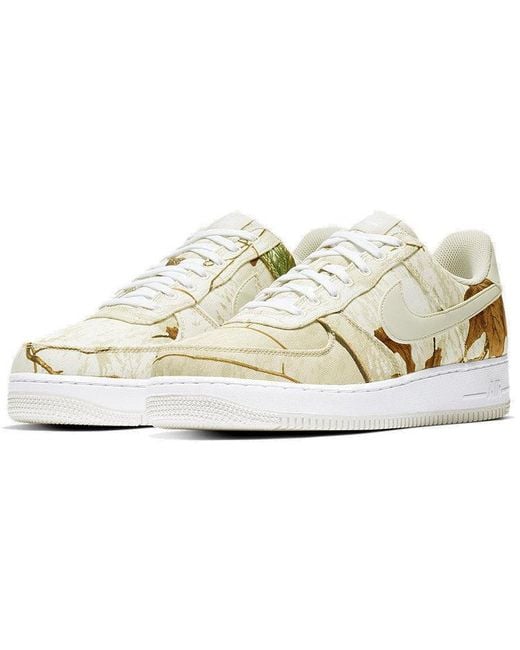 Nike White X Realtree Air Force 1 Low Camo' for men