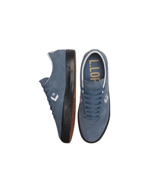 Converse Blue Louie Lopez Pro Low 'Mono Classic Suede for men