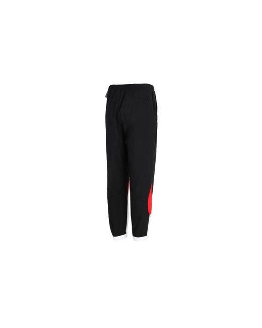 Nike Black As Sportswear Hbr Pant Wvn Stmt Logo for men