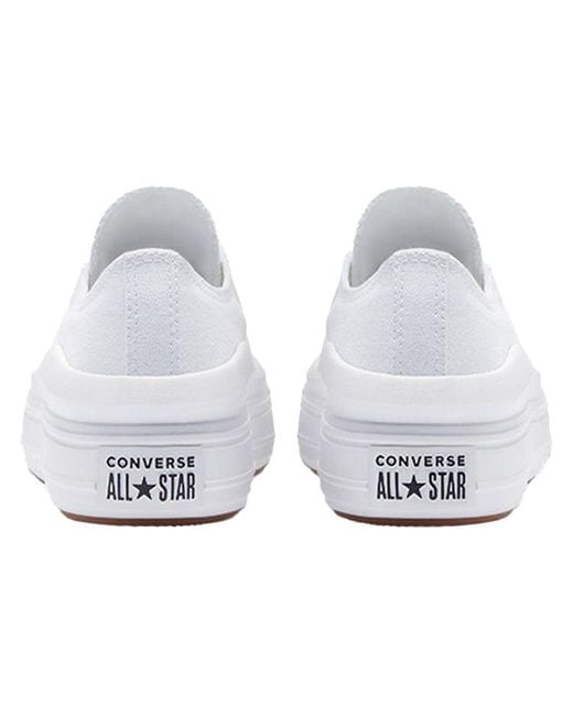 Converse White (Wmns) Chuck Taylor All Star Move Low