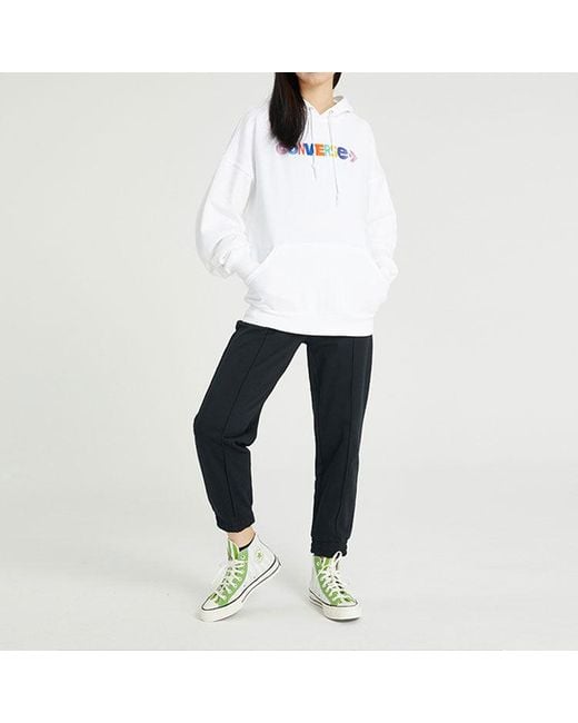 Converse Blue (Wmns) Solid Color Lacing Bundle Feet Sports Pants/Trousers/Joggers Dark