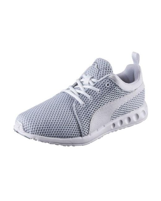 PUMA White Carson Runner for men