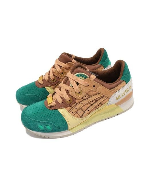Asics Brown Gel Lyte 3 X 24 Kilates 'Express' for men