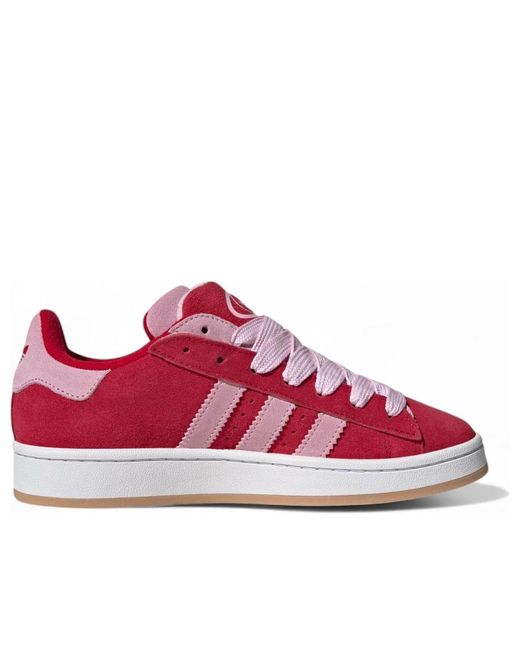 Adidas Red (Wmns) Campus 00S 'Better Scarlet Clear Gum'