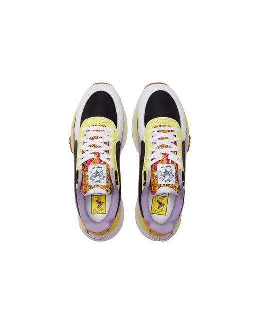 PUMA Blue Romero Britto X Wild Rider Limelight Gum' for men