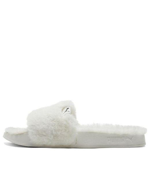 PUMA White (Wmns) Leadcat 20 Ylm Sports Slippers