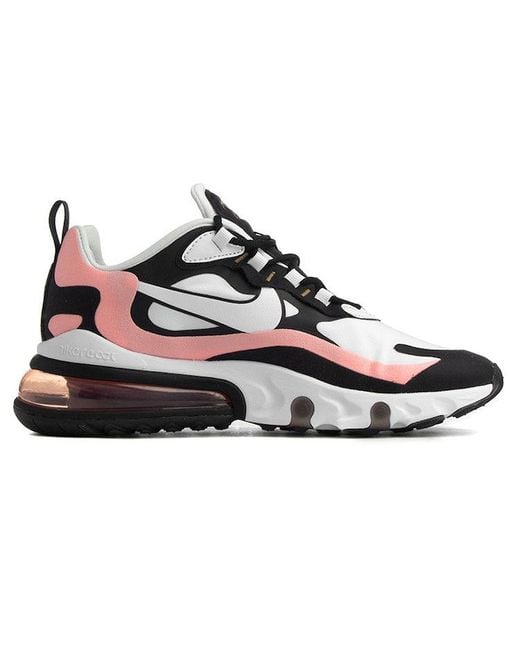 Nike White (Wmns) Air Max 270 React 'Coral'