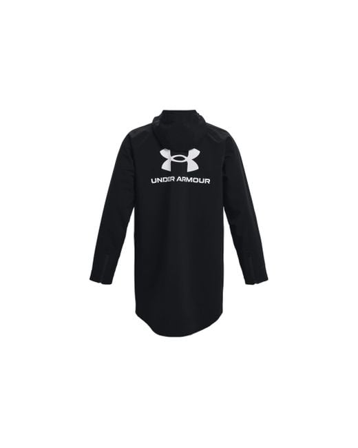 Under Armour Blue Stormproof 3-Ply Bench Coat for men