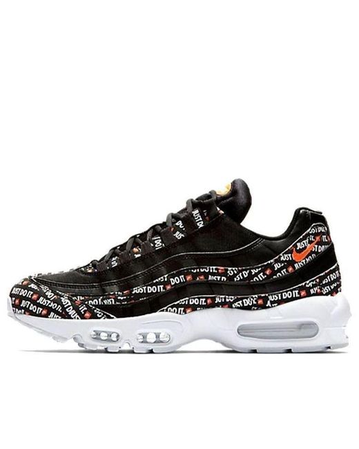 Nike Black Air Max 95 'Just Do It' for men
