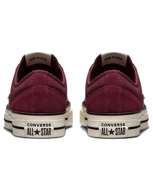 Converse Brown Star Player 76 Retro Hike Low 'Deep Bordeaux' for men
