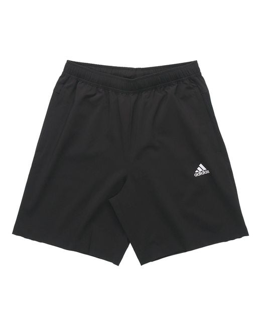 Adidas Black Fi Short Libry Woven Casual Sports Shorts for men