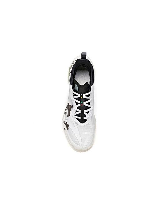 Anta White (Wmns) Star Series Low 'Ink Rhyme