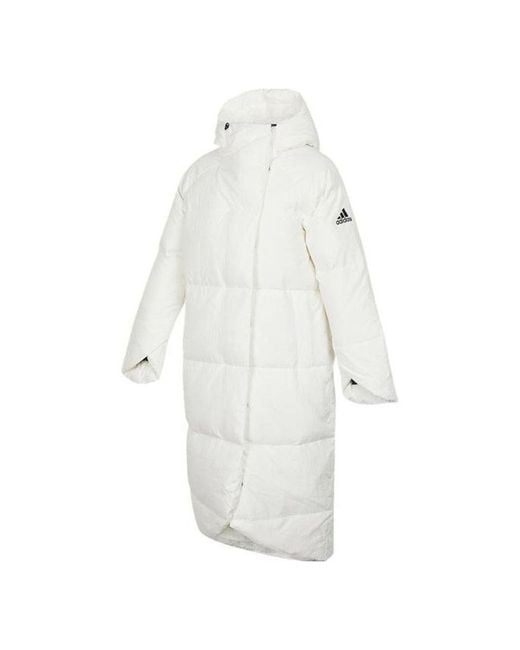 Adidas White (Wmns) Big Baffle Jacket