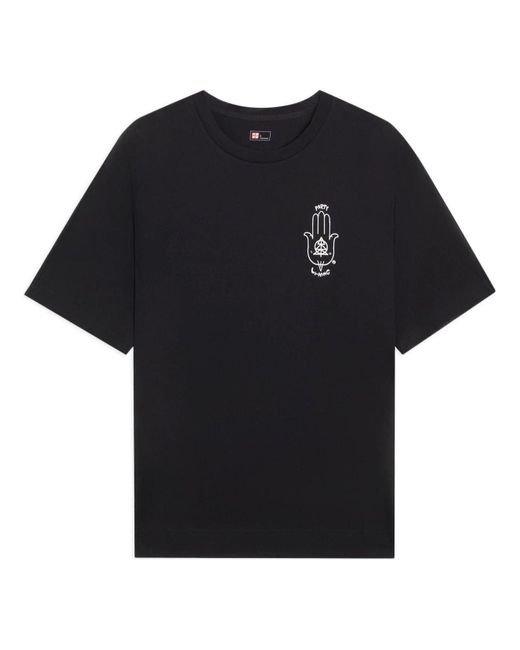 Li-ning Black Endless Summer Festival Graphic T-Shirt for men
