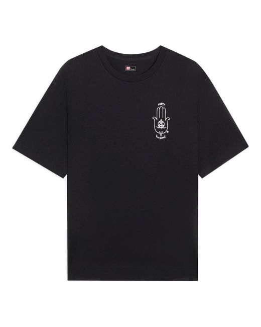 Li-ning Black Endless Summer Festival Graphic T-shirt for men