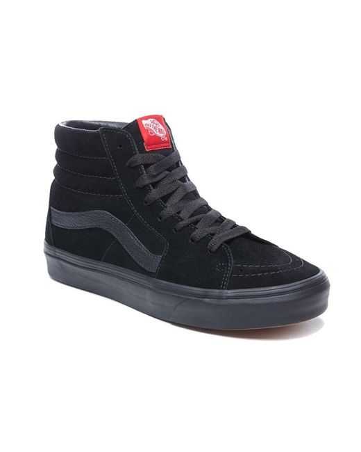 Vans Black Sk8-Hi Suede' for men