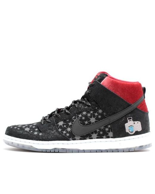 Nike Black Dunk High Prem Sb Bp Qs 'Paparazzi' for men