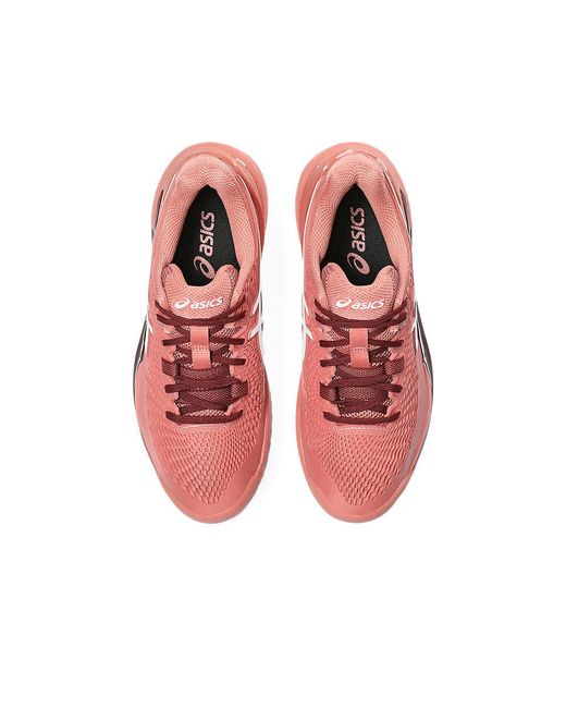 Asics Red (Wmns) Gel-Resolution 9 'Light Garnet'