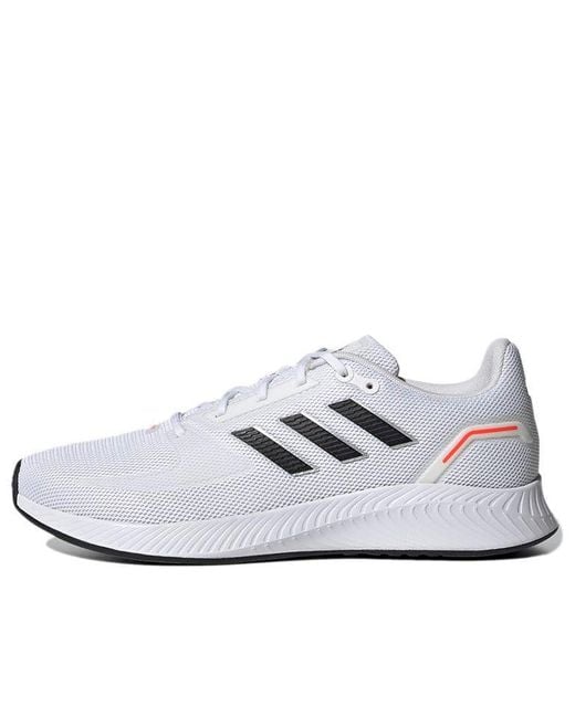 Adidas White Neo Run Falcon 2.0 for men
