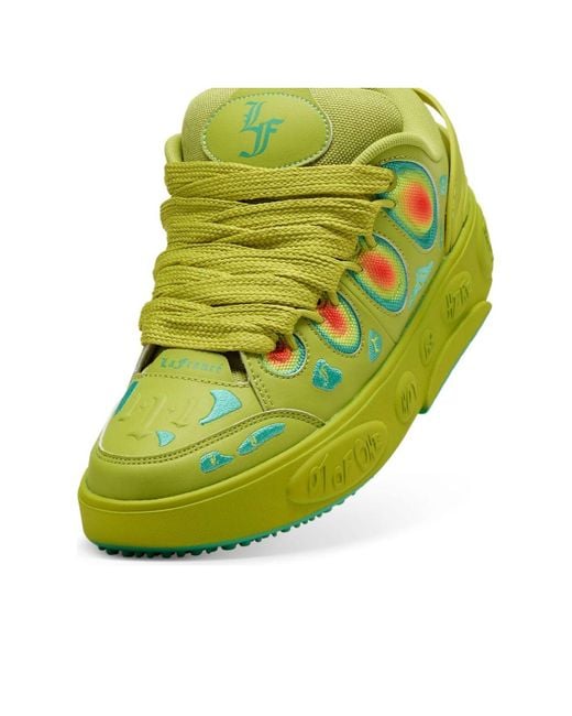 PUMA Green Lamelo Ball Lafranc 'Heatmap' for men