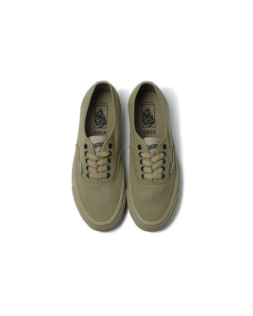 Vans Green Wtaps X Og Authentic Lx Drab' for men