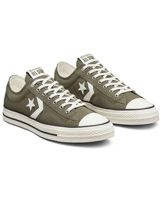 Converse Green Star Player 76 Retro Casual Skateboarding Shoes for men