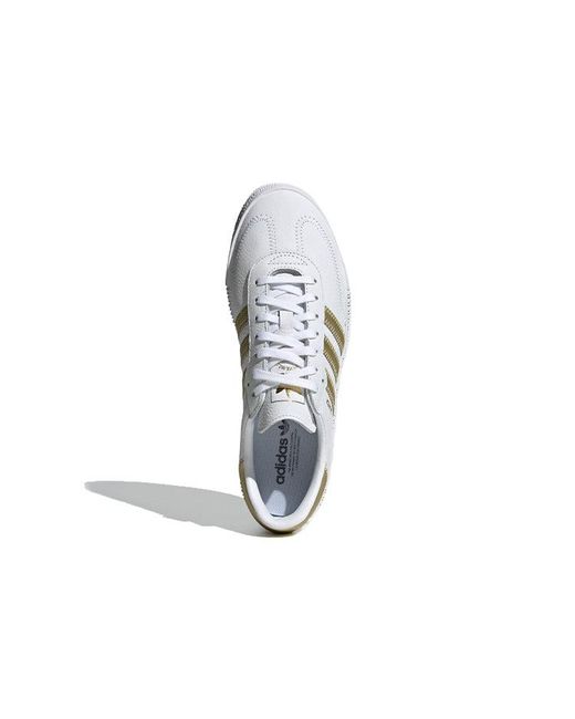 Adidas White (Wmns) Sambarose Metallic'
