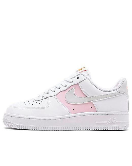 anillo doble Aclarar Nike Air Force 1 '0 Se Premium 'white Pink Foam' | Lyst