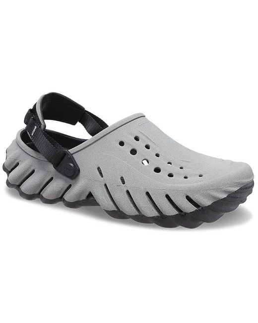 CROCSTM Gray Echo Clog Reflective'