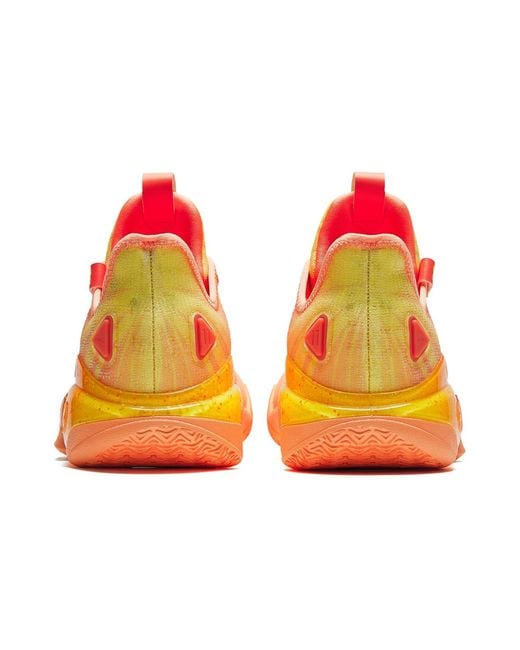 Anta Orange Shock Wave 5 Pro 'Sun' for men