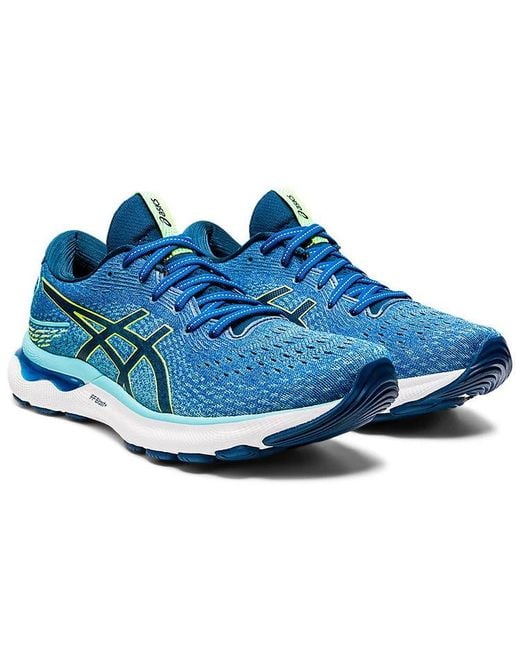 Asics Blue Gel-nimbus 24 Running Shoes - D/medium Width for men
