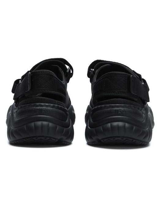 Fila Black Conch Sandals for men