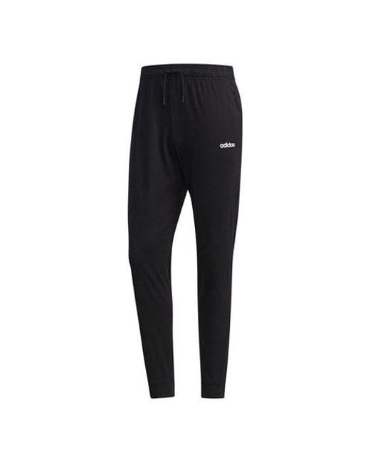 Adidas Black Neo Ce Lgtwght Tp Small Logo Sports Pants for men